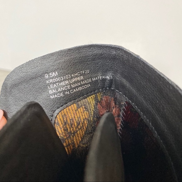 New! Korks Meegan Mid Shaft Black Leather Boot 9.5 - Picture 11 of 14